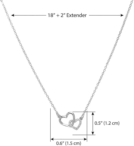 Interlock Hjerte Sølv Vedhæng Halskæde Fin Uendelighed Evighed Kærlighed Choker Halskæder Sød Initial Hjerte Justerbar Kæde Halskæde Kravebenskæde Silver A