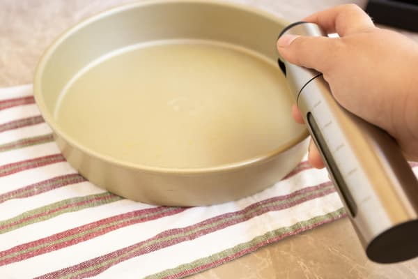 Olivenoljesprøyteflaske, 7\" x 1,5\" oljesprøyte i rustfritt stål