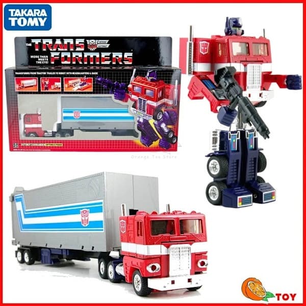 G1 84-86 KO Optimus Prime Actionfigur - Amerikansk version Transformers Leksak för samlare och presenter Optimus Prime