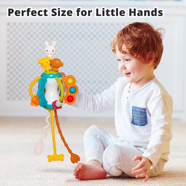 Montessori babyleker 12-18 måneder, babyleker 6-12 måneder, sensorisk F