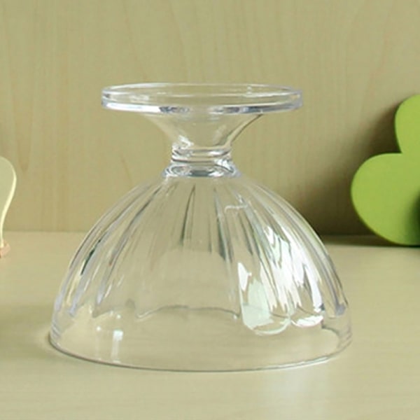 250 ml Salaattikulho jälkiruokamyllylle Shake Goblet Glass Kohokuvioitu I Gold