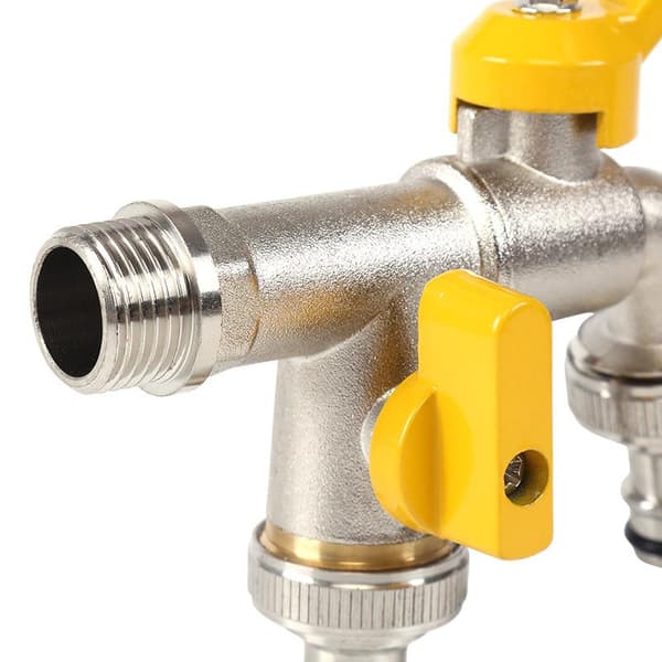 1 sett kranadapter 1/2'' 3/4'' IBC vanntankkobling med