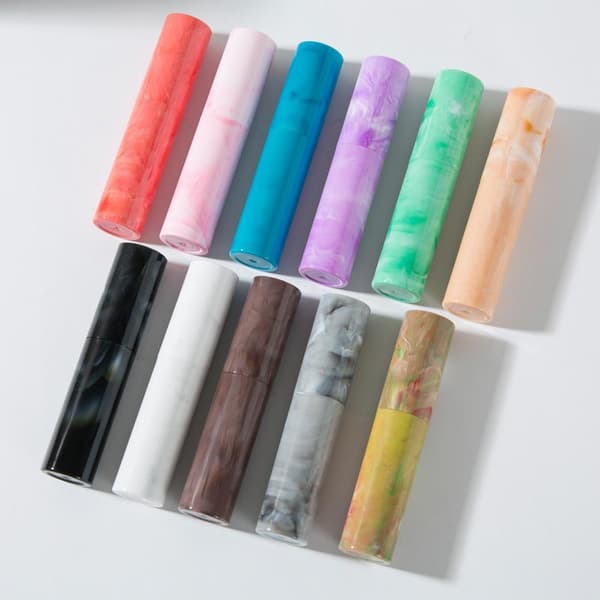 10 ml marmoreret mønster Twist parfume forstøver lækagesikker flere C A7