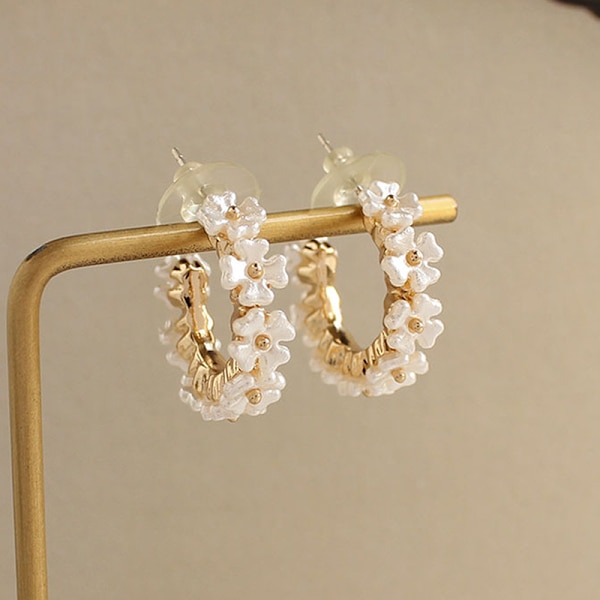 Kvinder Øreringe Udsøgte Pearl Stud Øreringe Bryllupstilbehør