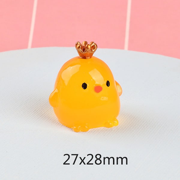 Ny nattlampa stereo crown chicken handgjord diy nattlampa d Dark yellow