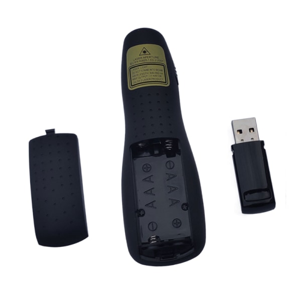 2.4Ghz USB Wireless Presenter Red -Pen Pointer PPT Remote Contr