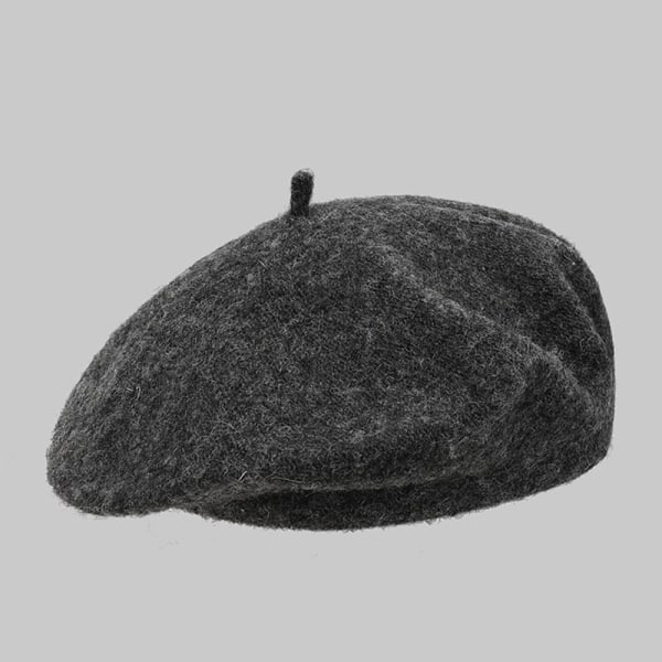 Vintage Dame Jenter Beret Artist Vinter Varm Vanlig Beanies Hat A14