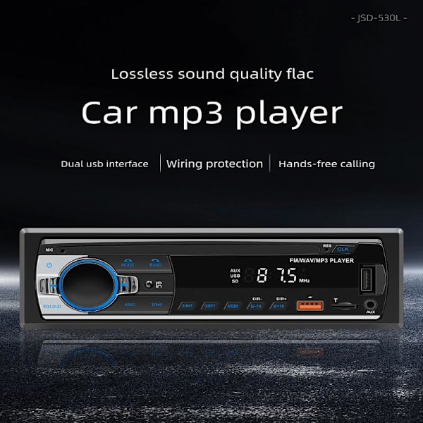 Bilstereo Digital Bluetooth MP3-spelare JSD-530 52 A3