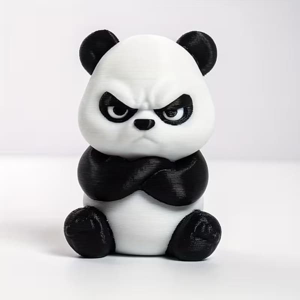 3D-printet sint pandafigur A
