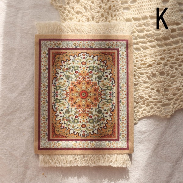 Persialainen mini kudottu mattomatto Hiirimatto Retrotyylinen mattokuvio K