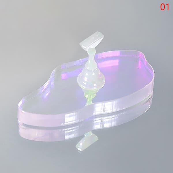 Aurora Magnetic Nail Art Practice Display Stand Tip Holder Acry 03