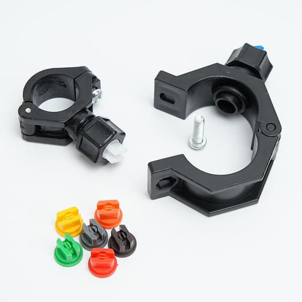 Plastik Quick Release 110 Graders Vifteformet Dyse til Landbrug Blue