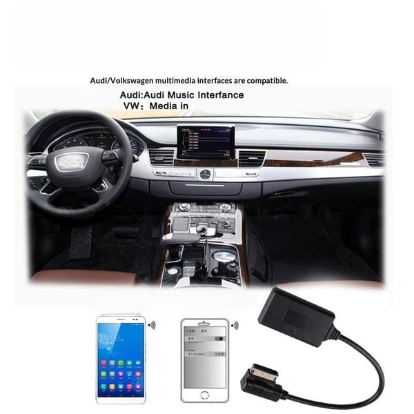 1 stk. AMI Bluetooth musikadapter til MMI 3G MDI A3 A4 B6 R7 Q5