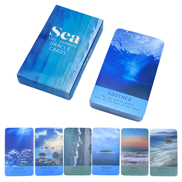 Sea Soul Journeys Oracle Card Tarot Prophecy Divination Deck