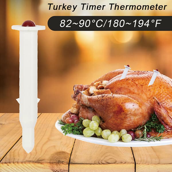 Kalkun Timer POP-UP Termometer Fjerkræ Stegt Kylling Termometer A2