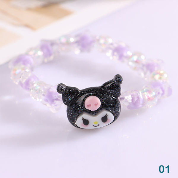 Cinnamoroll Kuromi My Melody Cartoon e Par Armbånd Leker For 01