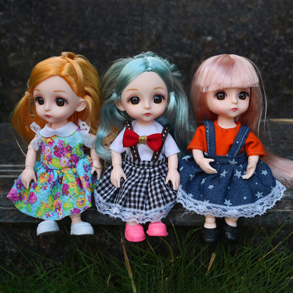 BJD 16CM Doll Casual Fashion Princess Clothing Dress Accessories A3