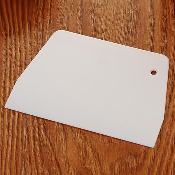 1 stk Plastic Dej Kageskraber Almindelig Glat Kantspatel