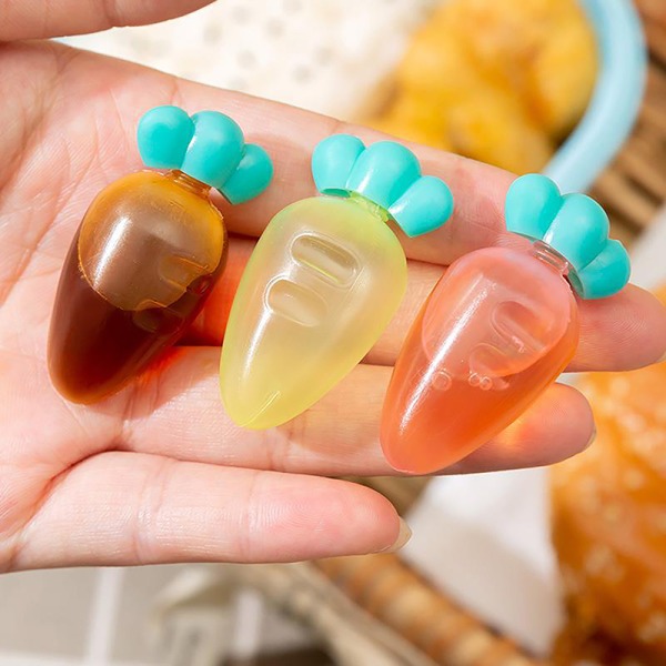 3st Mini-krydda såsflaska Bärbar tomatketchupflaska