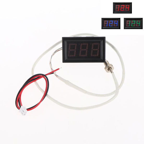 XH-B310 LED Digital Industriel Høj K-type Termoelement Tempera Red