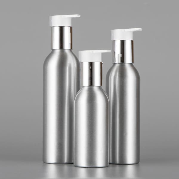 40-200 ml Aluminium Pumpflaska Tom Påfyllningsbar Behållare Rese 40ML