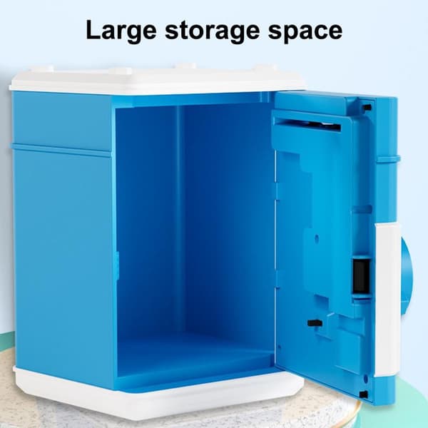 Spargris Mini Safe Mynter Kontanter Spareboks Passordtelling A3