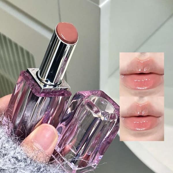 Klar Vand Let Solid Lipgloss Jelly Fugtgivende Læbestift M A1