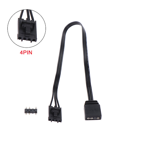 Sovitinkaapeli Corsair RGB:tä varten ARGB:n 3/4-pinniseen vakioliittimeen 4pin