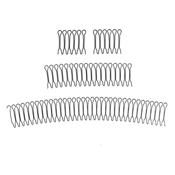 Hårfinishing Clip Scrunchie Invisible Comb Extra hårhållare A