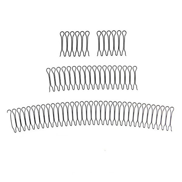 Hiusten viimeistelyklipsi Scrunchie Invisible Comb Extra Hair Holder A