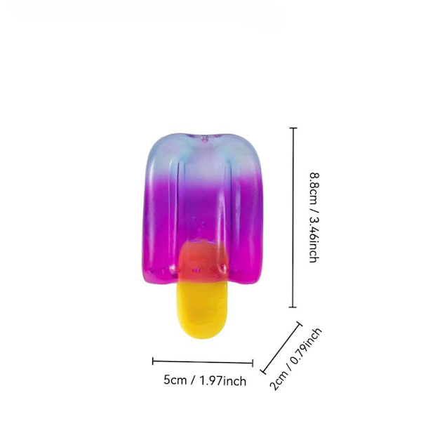1 st Schylling Needoh Nice Cube Sensorisk Nice-Sicle Squishy Cube