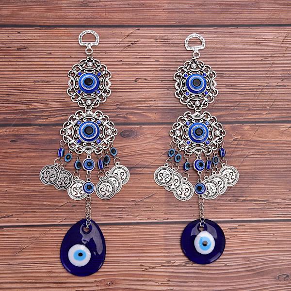 Wind Chimes Tyrkiet Evil Eye vedhæng Drop-shaped