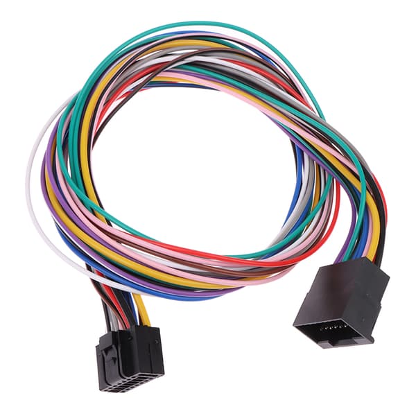 16-benet bilstereoradio ISO ledningsnetsæt Power Speak ACC E
