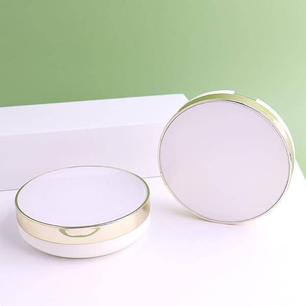 Tom luftpute foundation puffboks DIY kosmetikkveske med PU