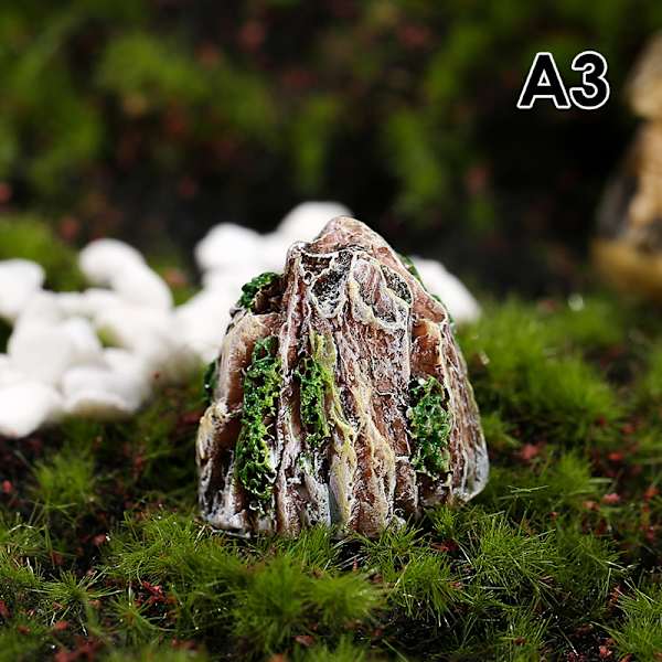 1 kpl Mini Mountain Mini Bonsai -koristeita Puutarhapuutarha A3