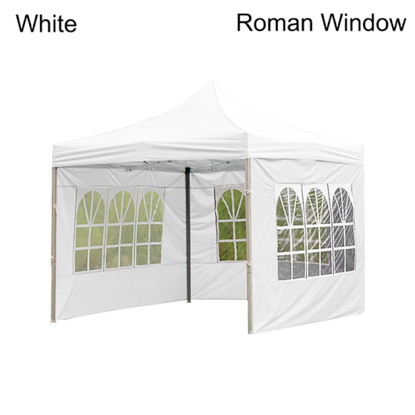 Outdoor Party Sateenkestävä Oxford kangasteltat Garden Shade Top Ten White Roman Window 3x2m