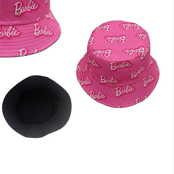 Barbie Alfabet Print Bøtte Hat For Summer Funny Party Outdoor 2