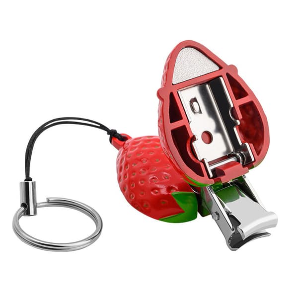 Mini Foldbar Negle Clipper Finger Toe ter Rustfrit Stål Porta B
