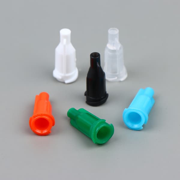 100 st sprutspetslock doseringslock spiralmunstycke Orange 100Pcs