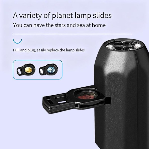 LED Galaxy Projeksjonslys 1 Lys+10 Bilder Endres A1