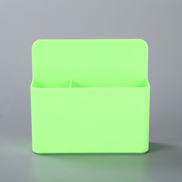 Magnetisk Kylskåp Förvaringsbox Burkar Marker Pennhållare Offic Green L