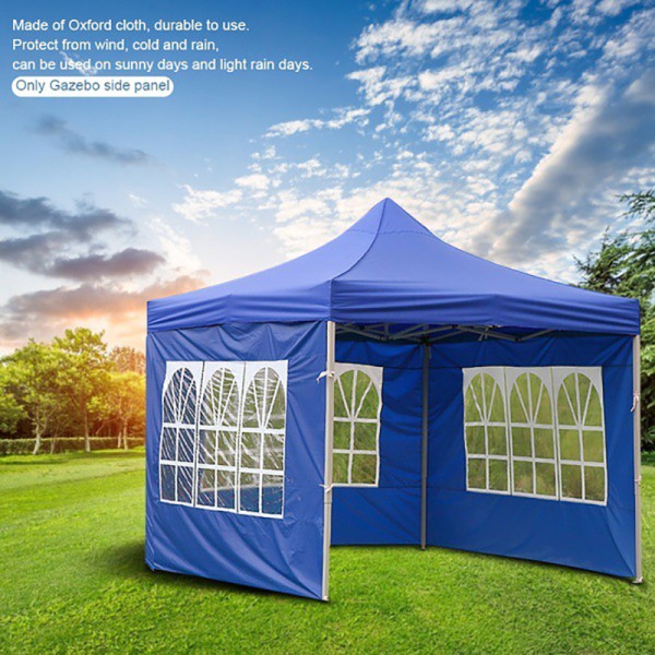 Udendørs fest regntætte Oxford stoftelte Garden Shade Top Ten Dark blue Translucent 3x2m