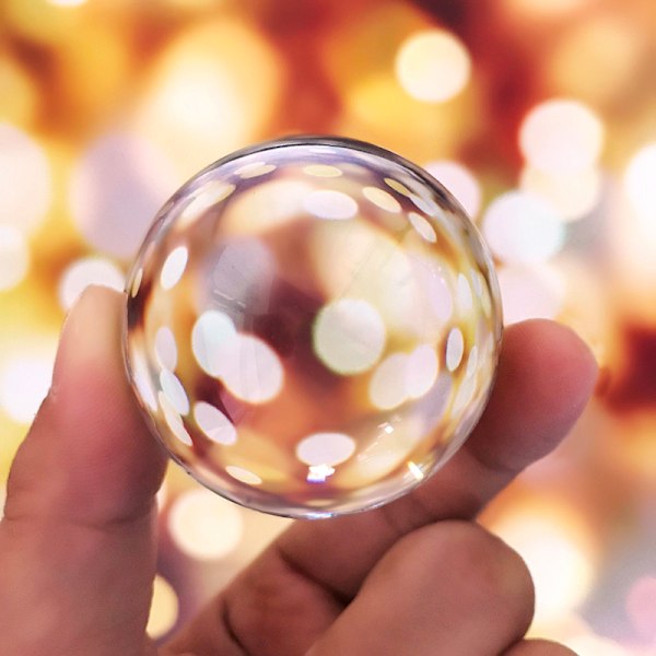 1 kpl kirkas kristallipallokvartsi parantava pallovalokuvaustarvikkeita 20mm