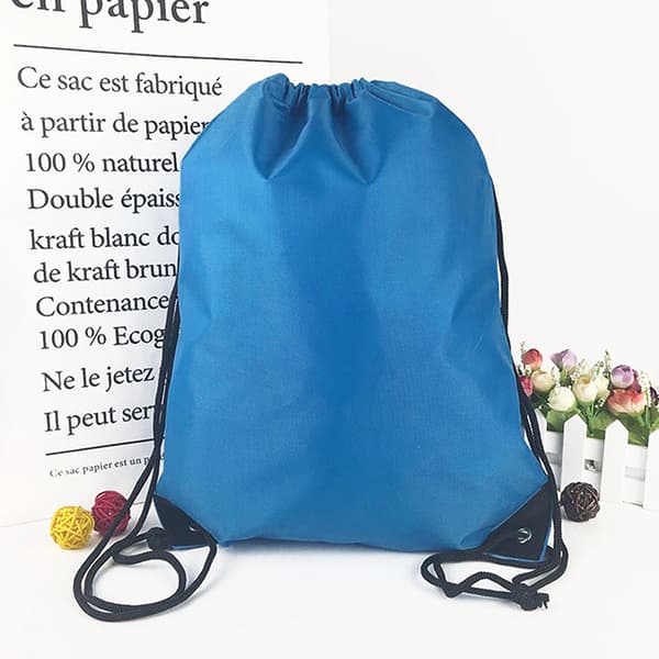 210D Polyester Vanntett Sammenleggbar Bundle Pocket Shop Ryggsekk Pink