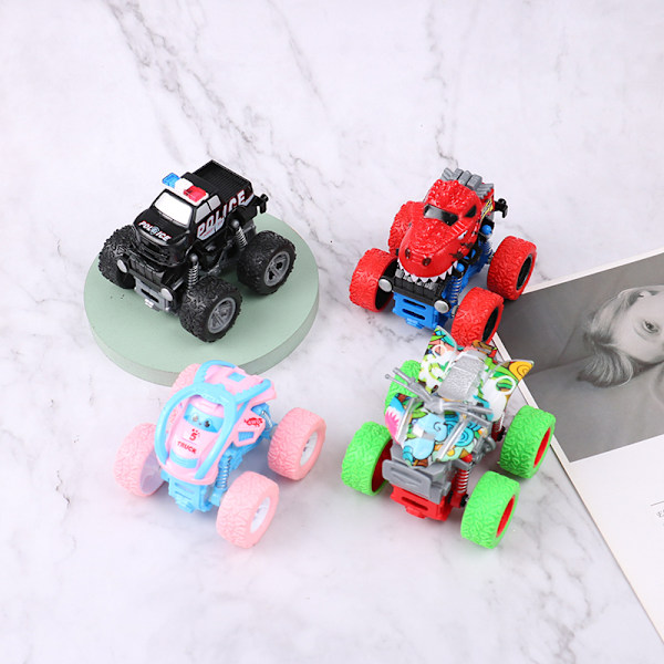 4 Hjul Monster Trucks Inertia Billeker For Barn Gutter Jenter A1