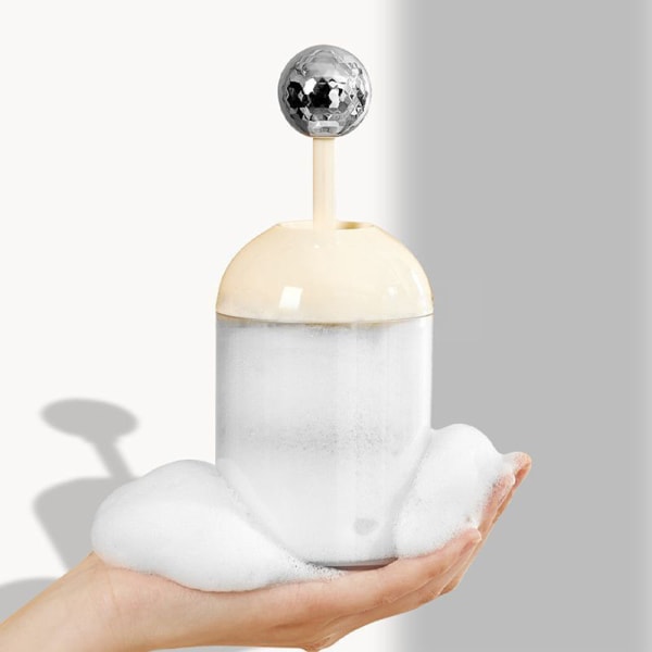 1 kpl Foam Maker Cup kasvojenpuhdistus ihonhoitotyökalut Quick Bubble White