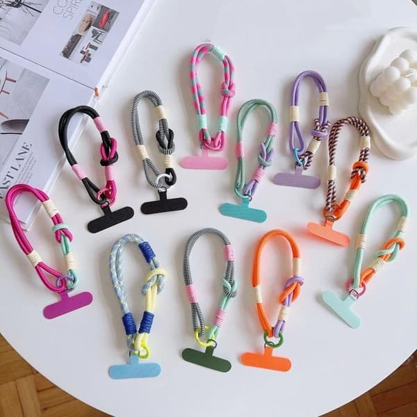 1 stk telefonstropp håndleddsstropp dekselkontakt universell anti-skli A4