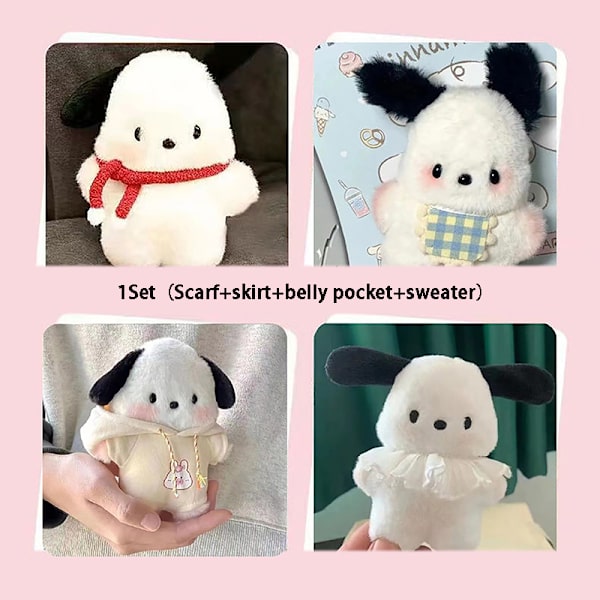 1 st/ set plysch nyckelring e Doll Girl Diy plysch väska hänge Bib Sc A3