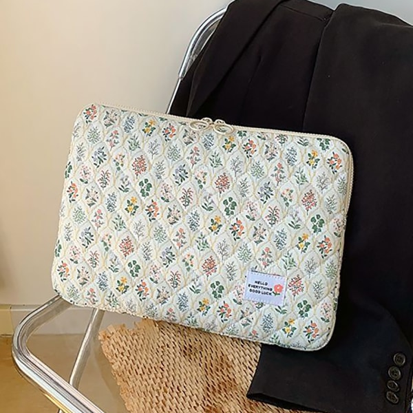 ins style høj værdi små blomster e laptop taske 11 tommer liner G-11 inch