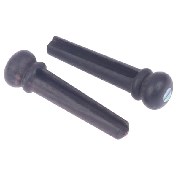 6 st Folkgitarr Ebony String Cone Solid String Vertebra Pins G